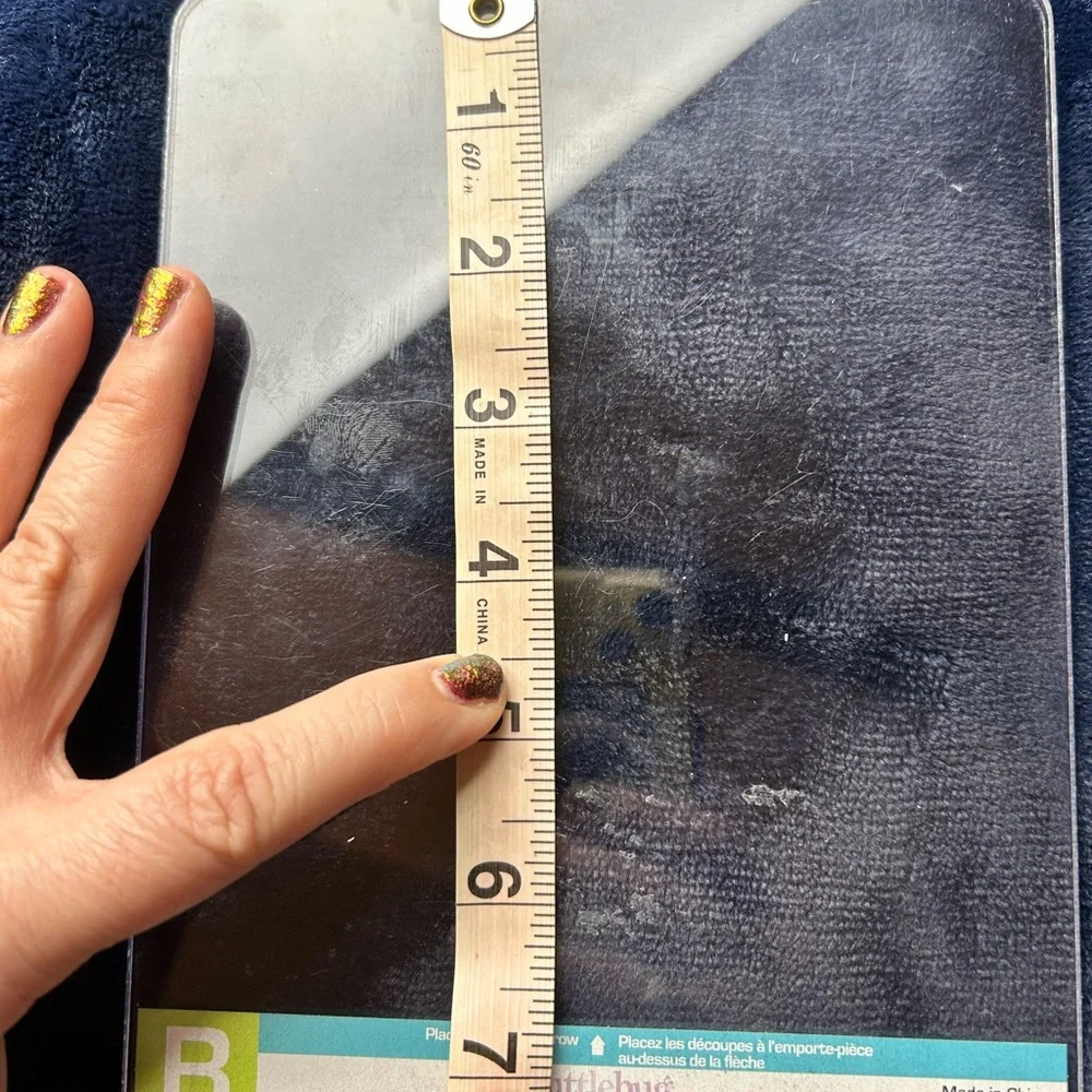 Like New Cuttlebug Cutting Pad plate for die cutting machine. 1 Plate B